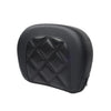 Harley Street Glide Black Stitching Sissy Bar Backrest Pad (2014-2023)