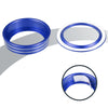 Honda Civic 3 x Blue AC Knob & Engine Start Push Button Covers (2016-2021)