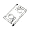Universal Cafe Racer Motor - Silver 58MM Clip-On Handlebar