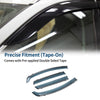 Honda Fit 2015-2020 Side Vent Visors Black Car Window Deflectors