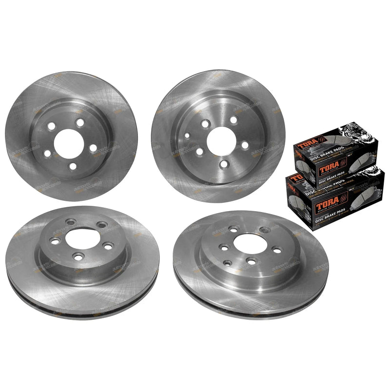 Falcon BF FG Territory SX SY SZ Front & Rear Rotors & Brake Pads