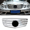 Mercedes-Benz E Class W211 Front Upper Bumper Mesh Grille (2007-2009)