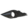 Mitsubishi RH Front Bar Grille W/ Fog Light Mount Black