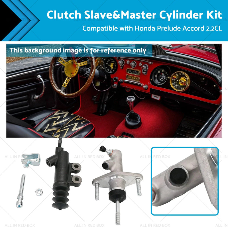 Honda Prelude Accord 92-01 Clutch Slave & Master Cylinder Kit