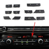 BMW 5 6 7 F01 F12 11 Button Key Caps (2008-2017)