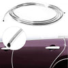Make & Model Chrome 13FT Car Door Edge Moulding Trim Strip Cover