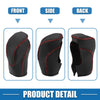 Subaru Crosstrek (2018-2023) Black Red Gear Shift Lever Cover Trim