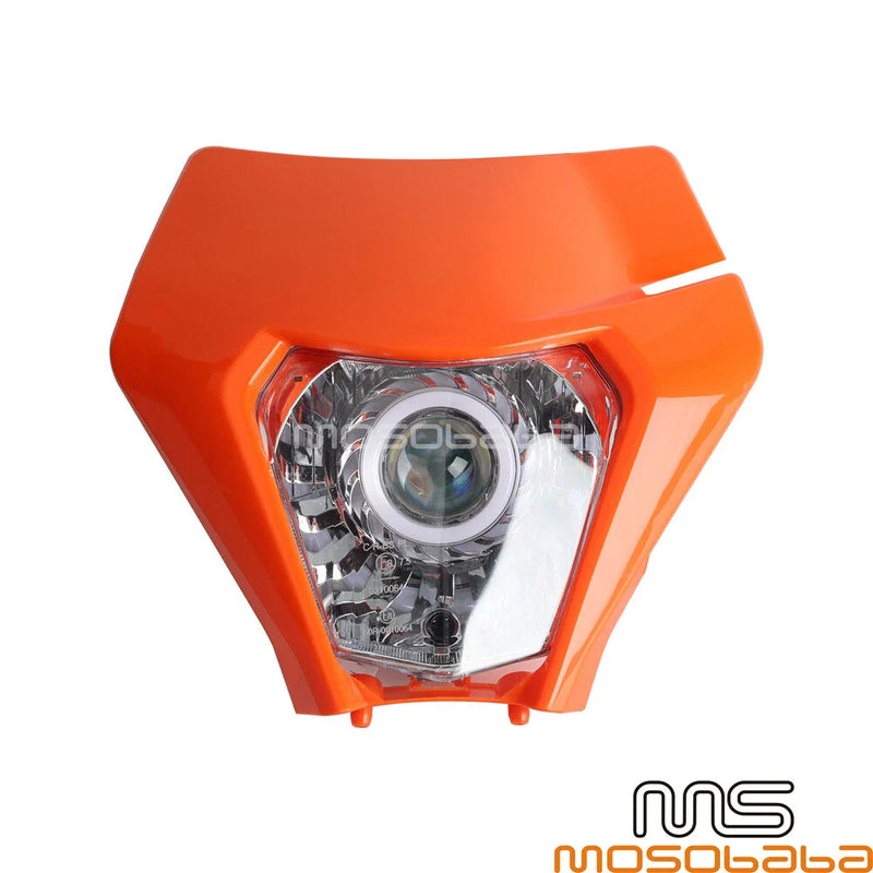 EXC 300 450 500 Rally Replica Adventure R E8 Emark LED Headlight Mask (90)