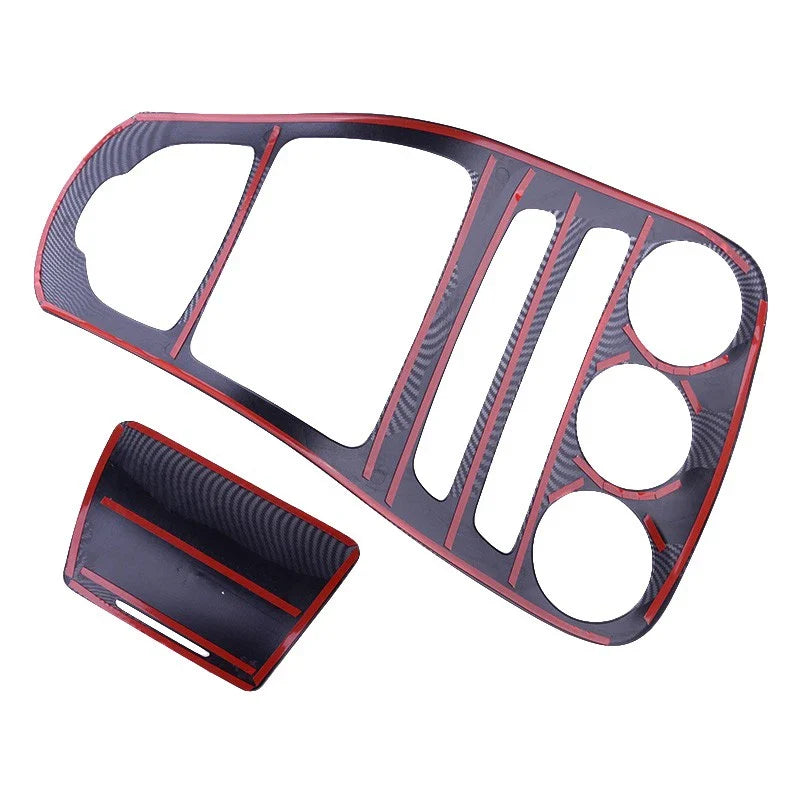 Benz C W205 GLC X253 Center Console Shift Knob Gear Shift Frame Set