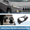 Jeep Cherokee (2014 - 2018) Black Gear Shift Knob Cover