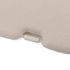 Hyundai Elantra 1x Beige Left Driver Side Sun Visor (2011-2015)