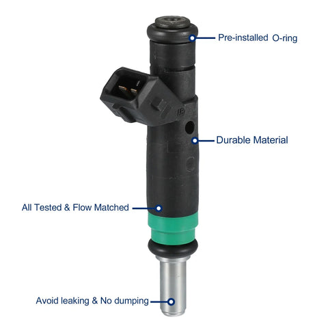 BMW 750i 750Li 4.8L V8 8pcs Car Fuel Injector (2006 - 2008)
