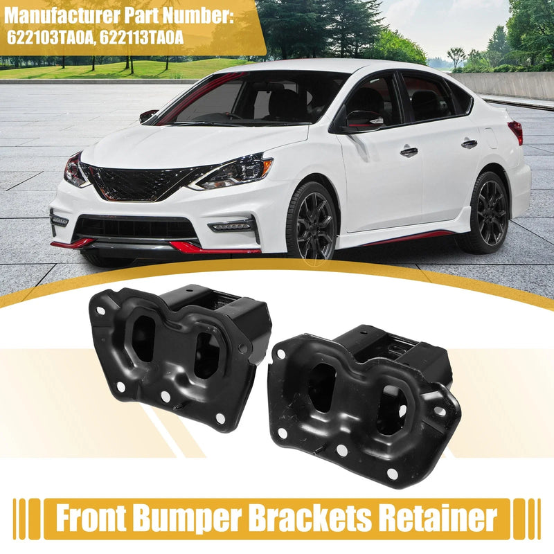 Nissan Altima Front Left Right Side Bumper Brackets (2014-2017)