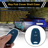 Peugeot 208, e208 Dark Blue Key Fob Shell Cover (2019-2023)