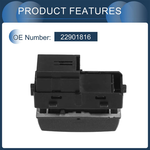 Chevrolet Silverado 1500 Door Lock Switch Front Left Driver