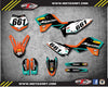 KTM 50 Custom Graphics Kit VITAL Style Stickers (2009-2015)