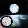 2" 7 LED Round Truck Trailer Side Marker Clearance Tail Light 24V