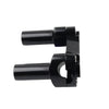 Harley Dyna, Tour, Road Glide 3.5" Handlebar Riser & Top Clamp Black (2006-2023)
