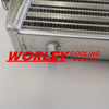 QLD Delta Fin Design Intercooler 450x180x50mm