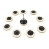Angle Grinder 2 x 2" Wool Felt Polishing Wheel Buffing Pads