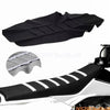 Honda CR125 CR250R CRF150F CRF230F Black Ribbed Gripper Seat Cover