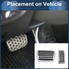 Porsche Cayenne Coupe Automatic Footrest Pedals Cover (2019-2023)