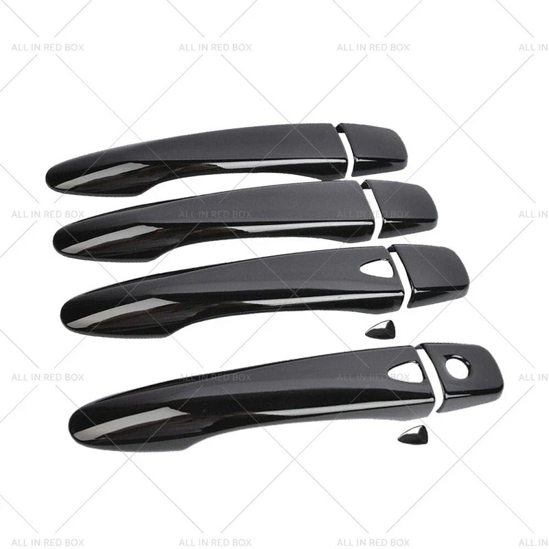 Nissan Navara NP300 D23 4PCS Black Door Handle Covers (2015-On)