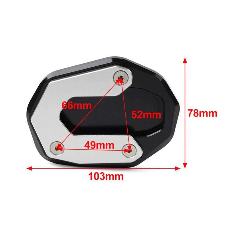 Ducati Scrambler 800 Kickstand Foot Side Stand Plate Extension Pad (2014-2018)