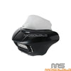 Harley Softail Fat Bob LED Headlight Fairing Windshield w/ Turn Signals (2018-2023)