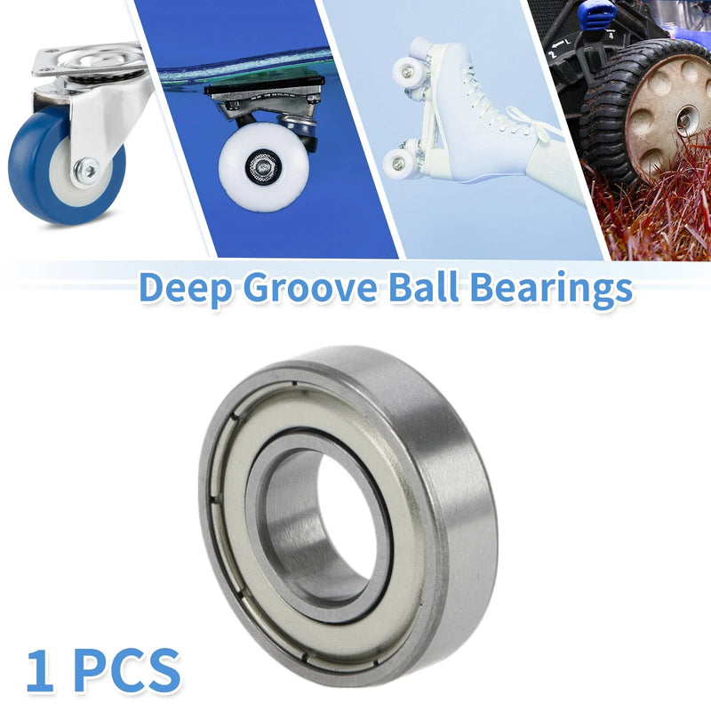 Scooter Skateboard Wheel Deep Groove Ball Bearings 10x22x6mm