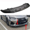 Lexus GS F 2016-2020 Real Carbon Fiber Front Bumper Lip Splitter