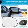 Toyota RAV4 Right Driver Side Heated Mirror Glass (2016-2018)