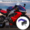 Motorcycle Square Fingerprint Motorcycle Hanging Hook 1 x Blue Black 42mm