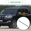 Lexus GX470 2 x Front Left & Right Weatherstrip Window Seals (2003-2009)
