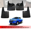 Toyota Hilux 1kd(2015-2017) 4WD Front & Rear Mud Flaps