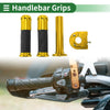 Motorcycle Hand Grips Cover Kit Zigzag Stripes / 7/8" 22mm