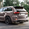Jeep Grand Cherokee SRT 2 x Carbon Look Rear Boot Spoiler Lip (2012-2021)