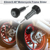 Motorcycles Slider Frame 1.1" 2 x Titanium Tone