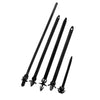 Car Chassis Zip Ties 5D 100 Pcs/Set Push Mount Winged Cable Ties