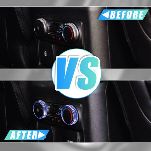 Ford Explorer 2 x Air Temperature AC Knob Covers