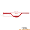 Harley Dyna Fat Bob FXDF Low Rider FXDL Street Bob FXBB 1-1/4" Handlebars (2006-2023)