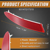 BMW X3 Rear Left Bumper Reflector Light Cover (2011 - 2014)