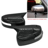 Mitsubishi Lancer EVO Side View Mirror Covers Carbon Fiber Look (13-16)