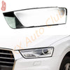 Audi Q3 Left Side Headlight Clear Lens Light Shell + Seal Glue (2016–2018)