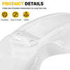 Honda Z50R 1988-1999 Mud Guard White Front Fender