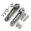 Yamaha YZF-R1 Silver Front Footrest Pegs (2002-2023)