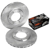 Nissan Patrol MQ MK GQ Y60 Front Rotors + Disc Pads (1981-1996)