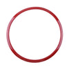 Jeep Wrangler JK Red Roof Speaker Trim Rings Covers (2007-2014)