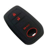 Toyota Corolla Cross Prius Silicone 3 Button Key Shell Case Cover