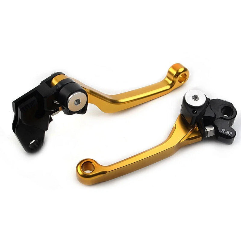 Suzuki RM85 RM125 RM250 Aluminum Brake Clutch Levers (2001-2023)